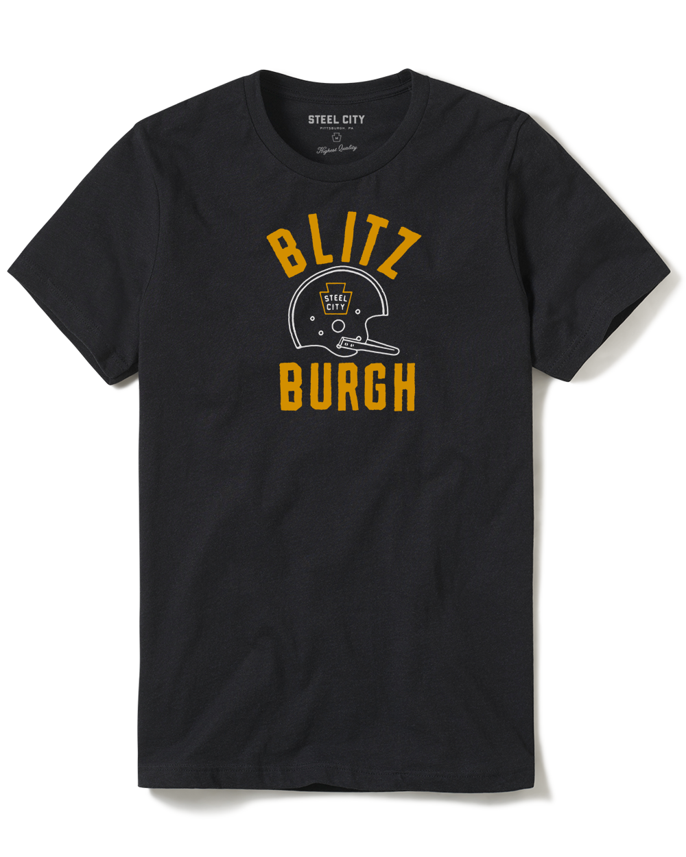 Blitz Burgh T-shirt | Steel City Brand | Pittsburgh Football Tee