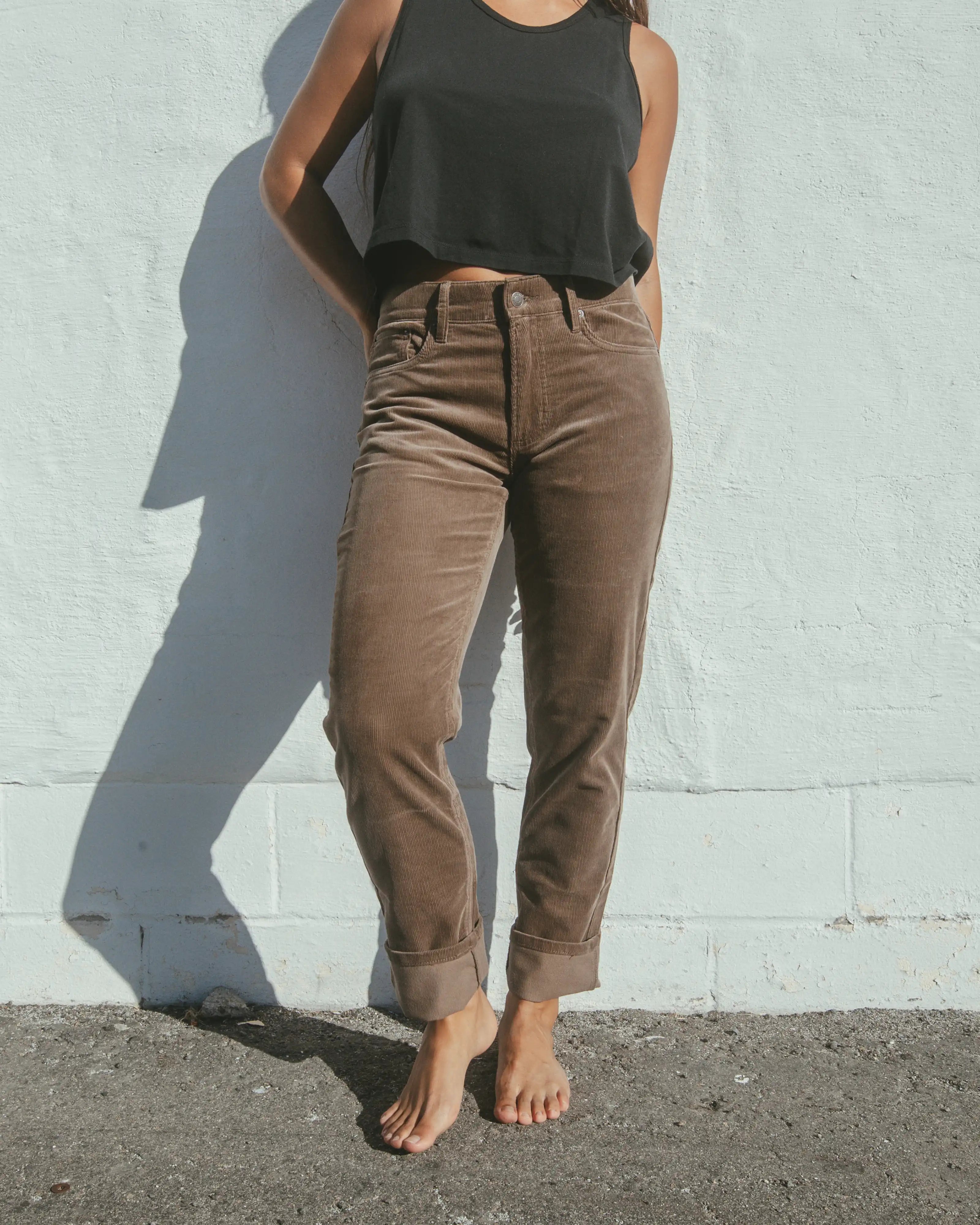 Corduroy Pants | Women's Mid-Rise Standard Fit | Steel City Brand