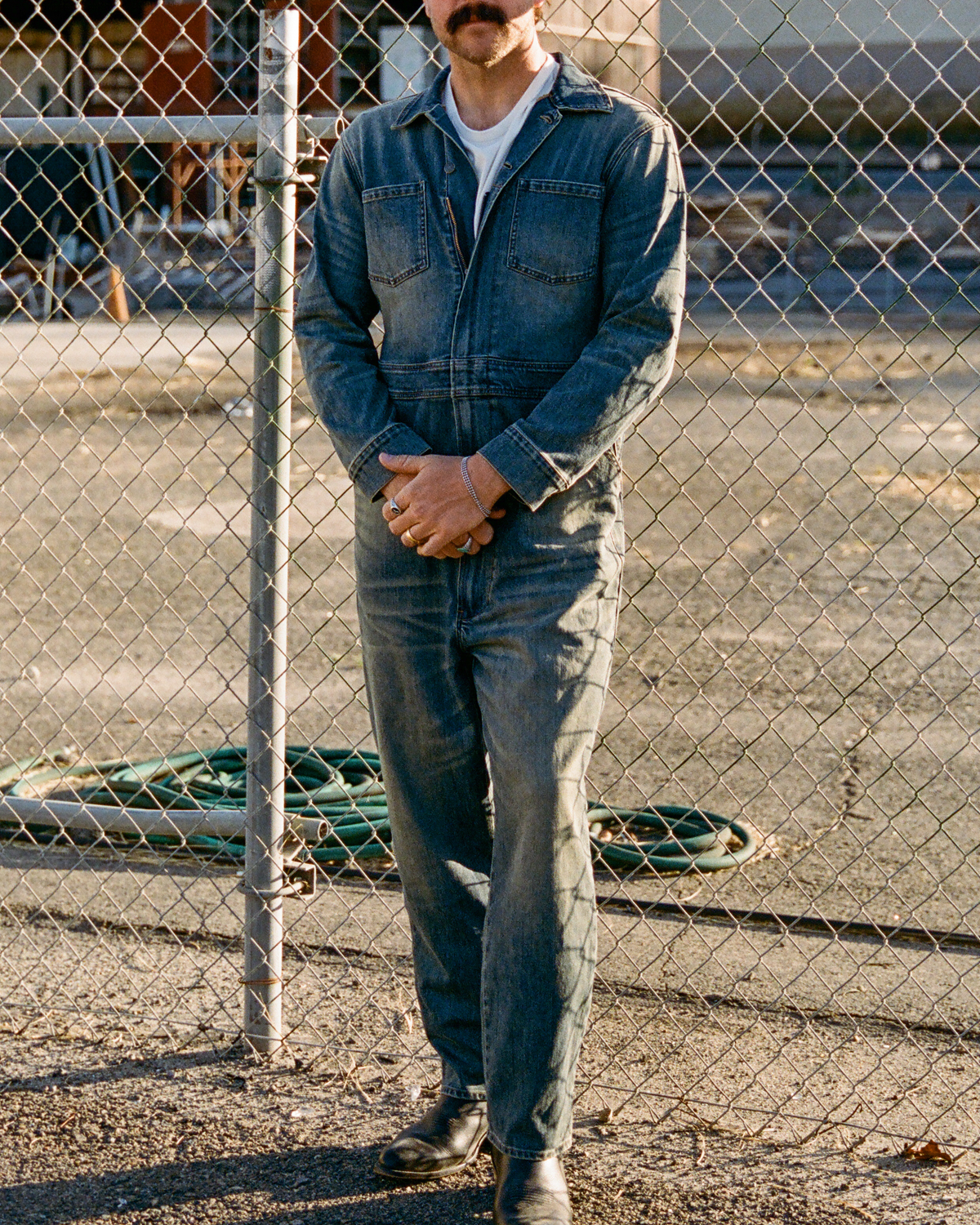 Mechanics Denim Coverall | Mid-weight Standard Fit | Steel City Brand