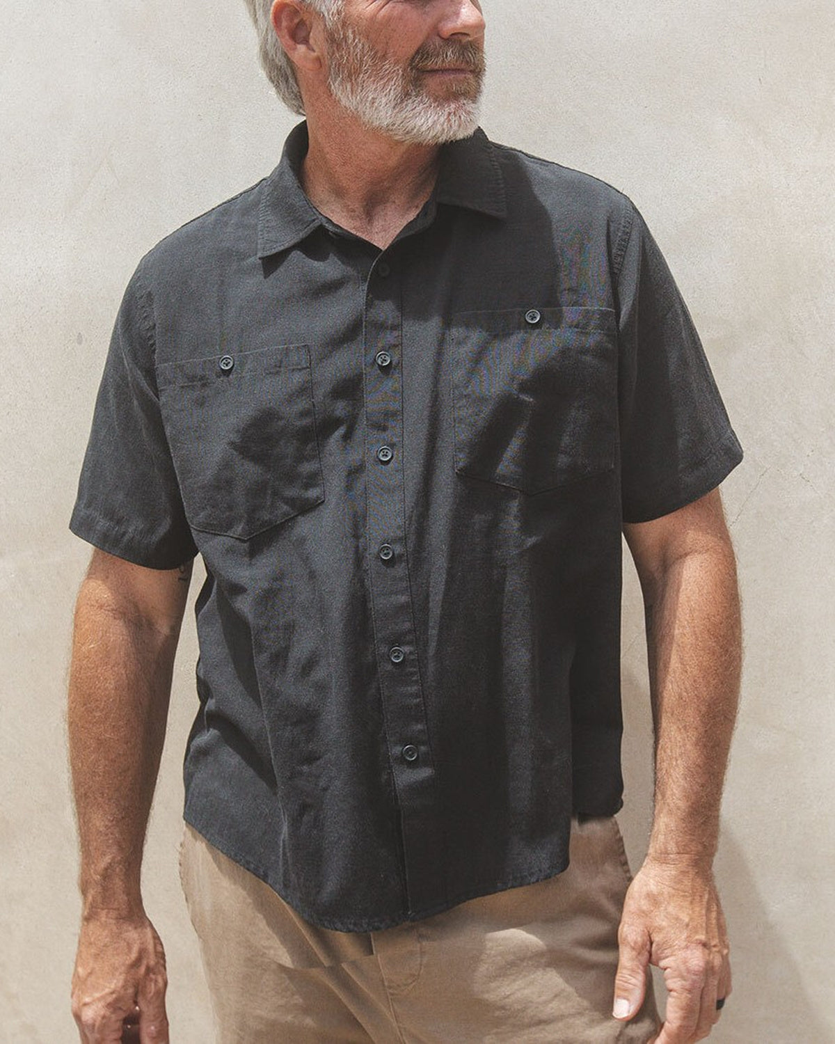 Foreman Pocket Shirt, M / Black
