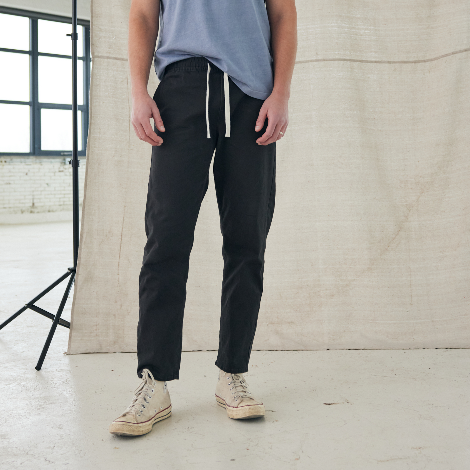 Easy Pants | Relaxed Fit | Elastic Waist Canvas Bottoms Easy Pants | Relaxed Fit | Elastic Waist Canvas Bottoms
