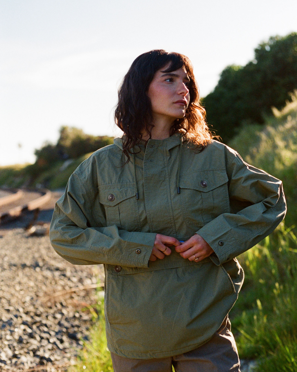 ブルゾン vainl archive anorak Anorak Jacket | Steel City Brand | Water Resistant Jackets | Outerwear