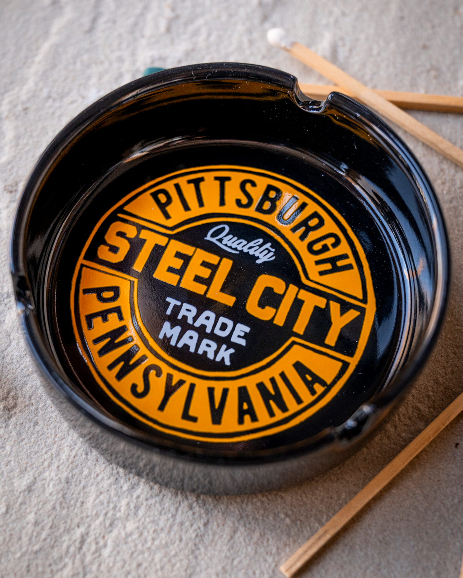 Steel City Ash Tray | Steel City Brand | Perfect Gifts