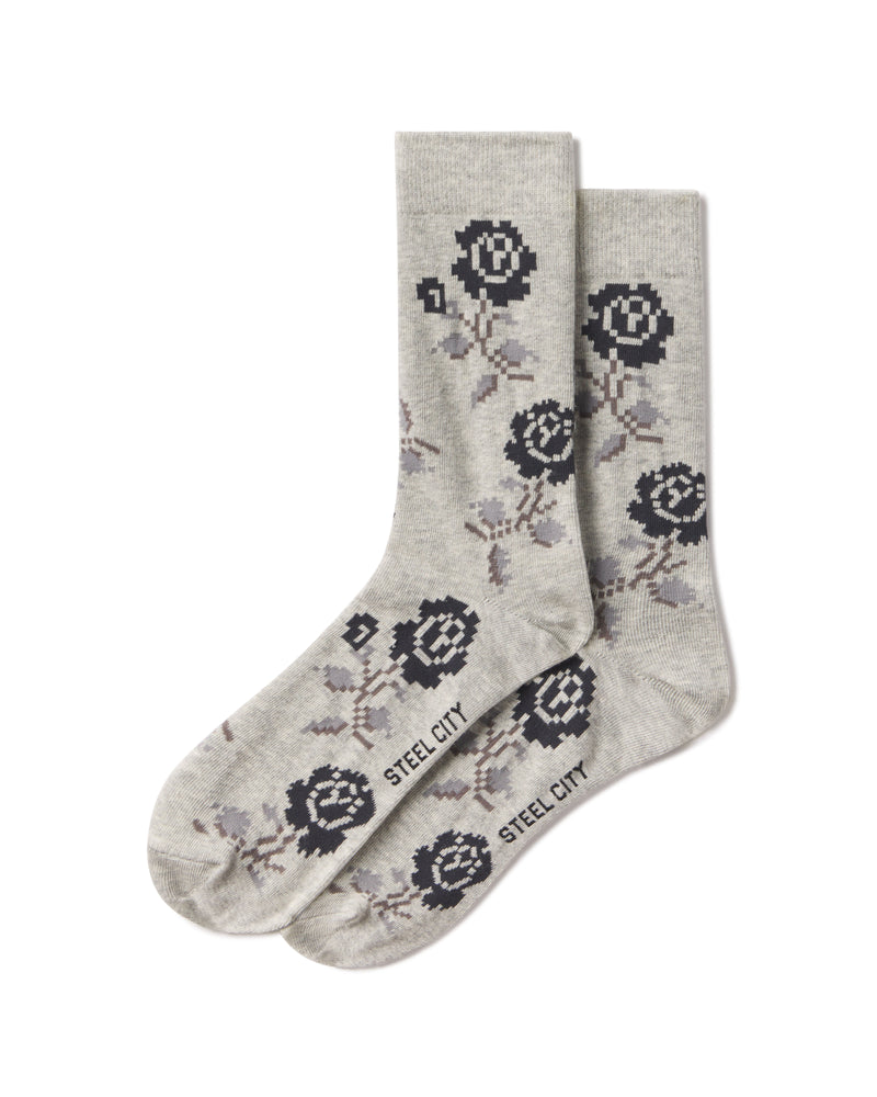 Black Roses Socks