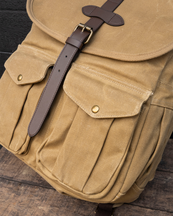 Waxed Canvas Backpack