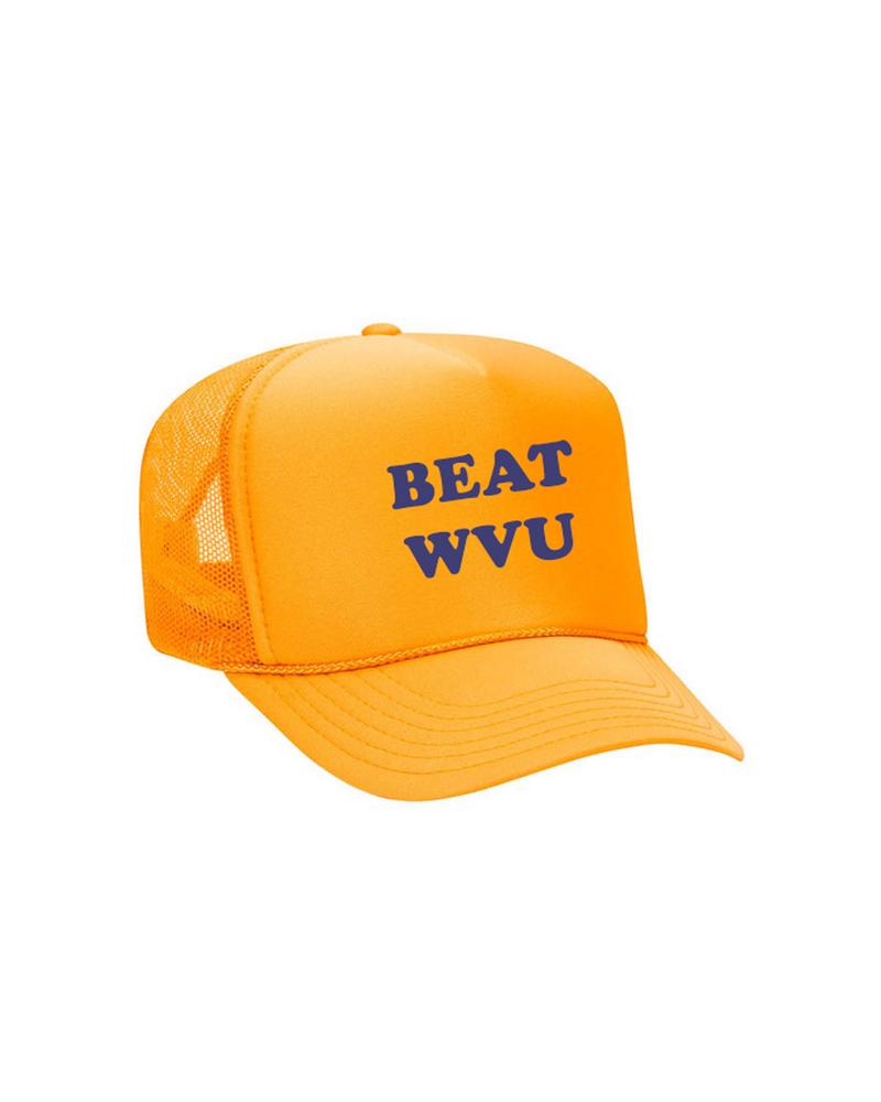 Beat WVU Trucker Hat