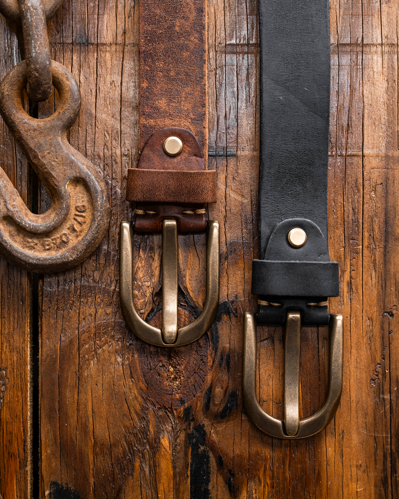 Steel City Leather Belt