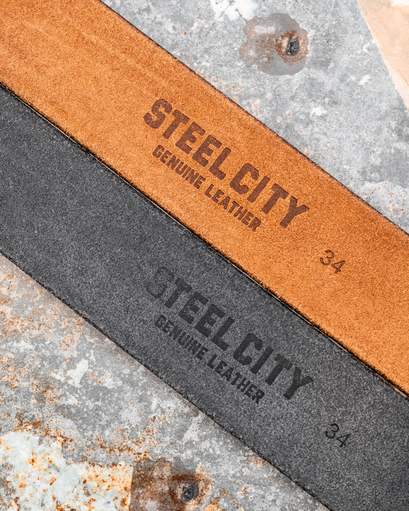 Steel City Leather Belt