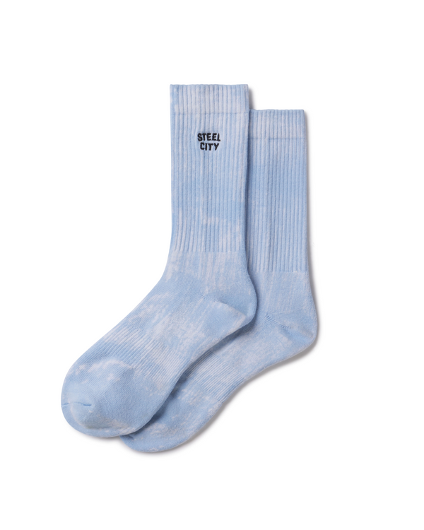 Blue Dye Socks