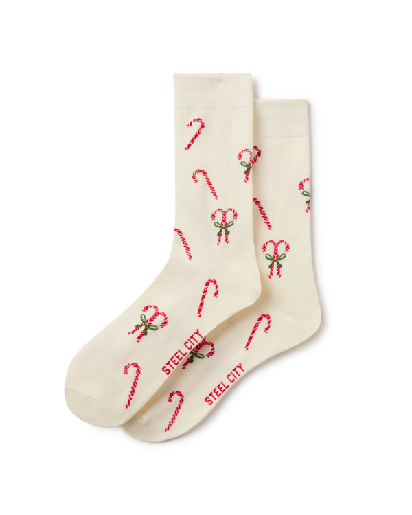 Candy Cane Socks