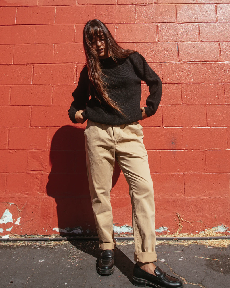 Easy Pants | Relaxed Fit | Elastic Waist Canvas Bottoms | Steel City
