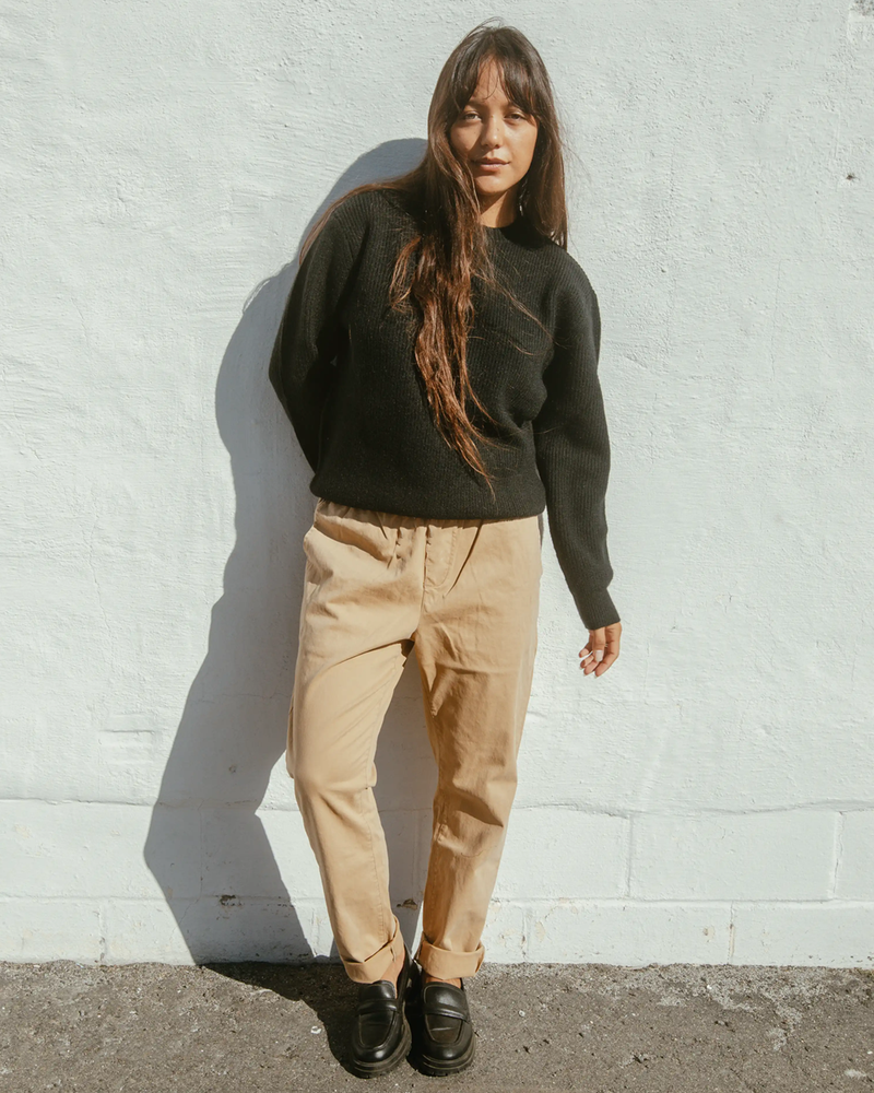 Easy Pants | Relaxed Fit | Elastic Waist Canvas Bottoms | Steel City