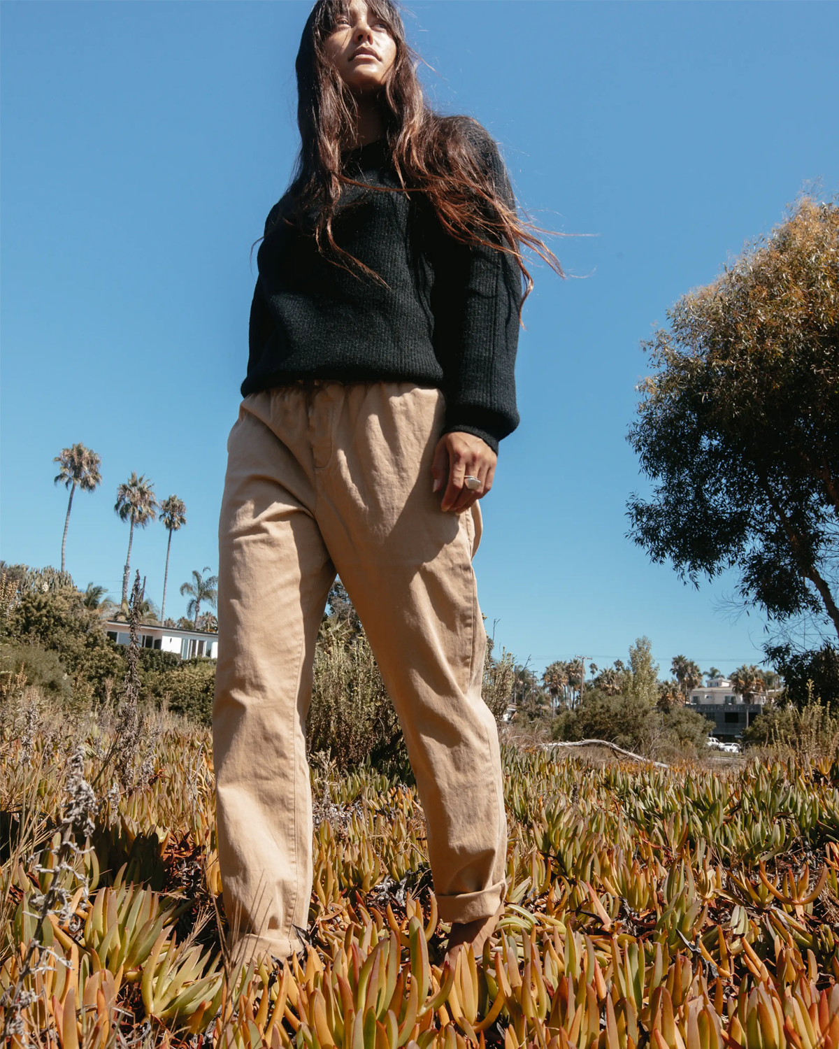 Easy Pants | Relaxed Fit | Elastic Waist Canvas Bottoms | Steel City