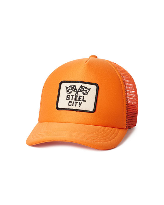 Racing Flag Trucker Hat