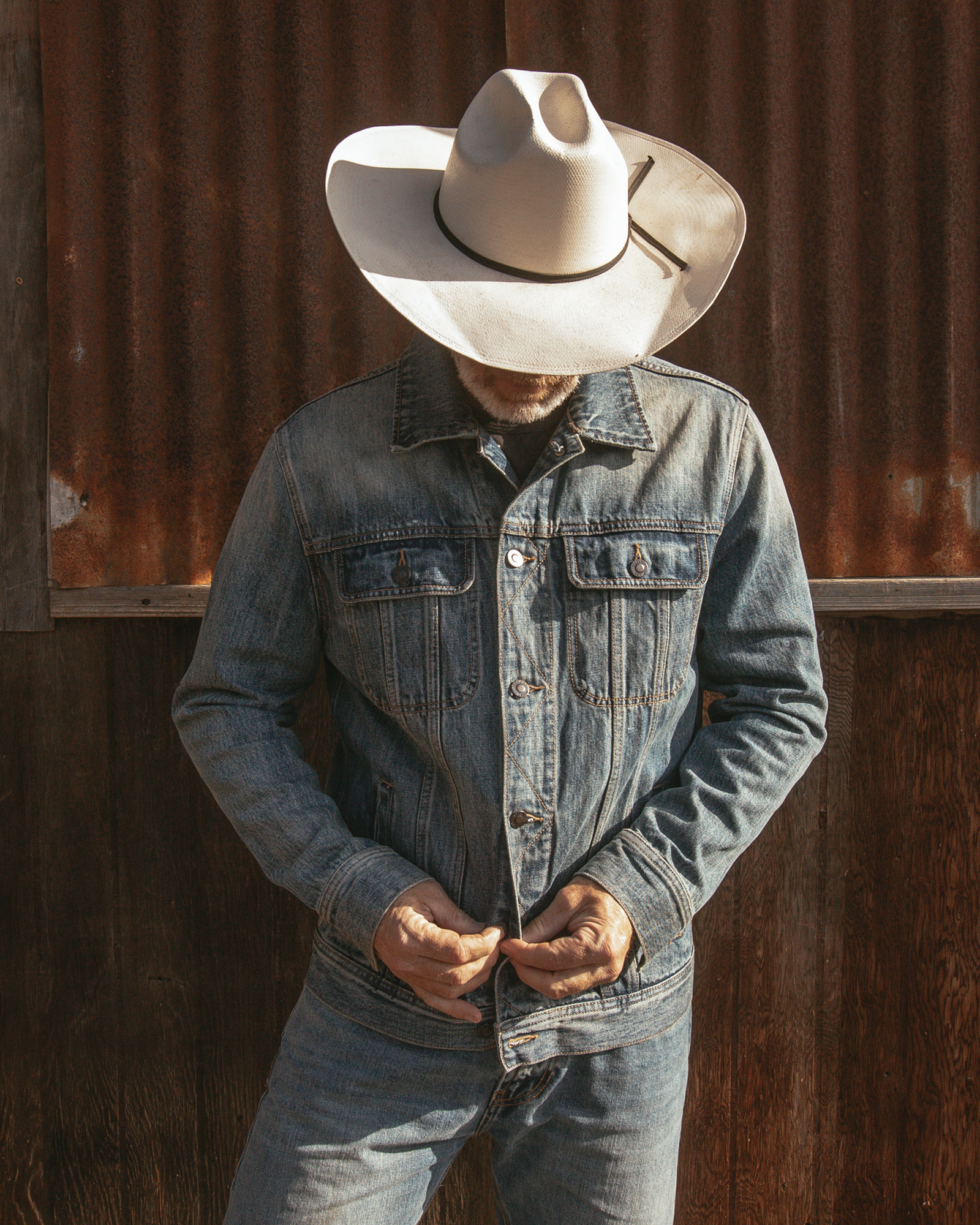 Standard Blue Denim Jacket | Steel City Brand | Vintage Jean Coat