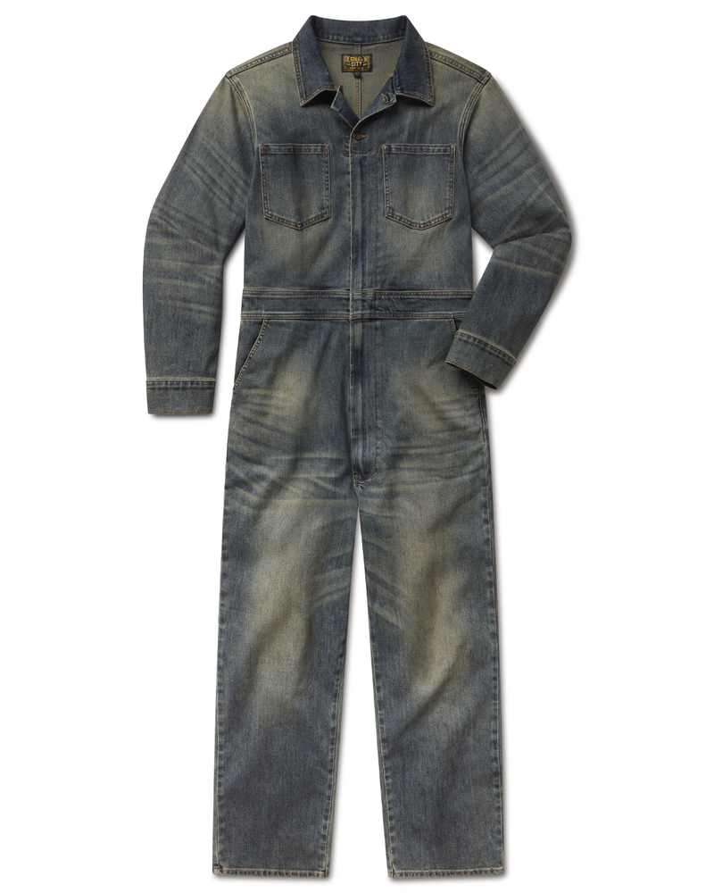 ＜So＞ Denim Coverall Mechanics Denim Coverall | Mid-weight Standard Fit | Steel City Brand