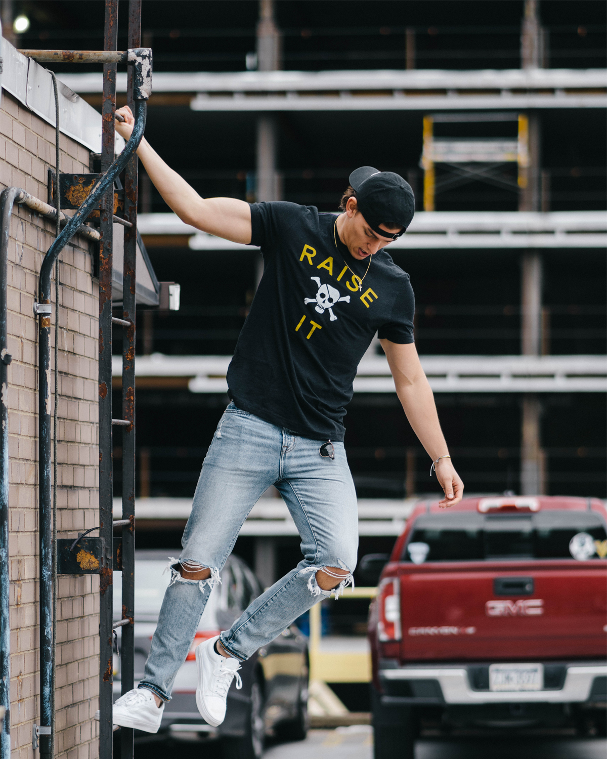 Raise It T-shirt | Steel City Brand | Pittsburgh Baseball Tee