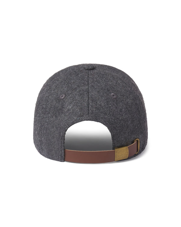 Shield Wool Strapback Hat
