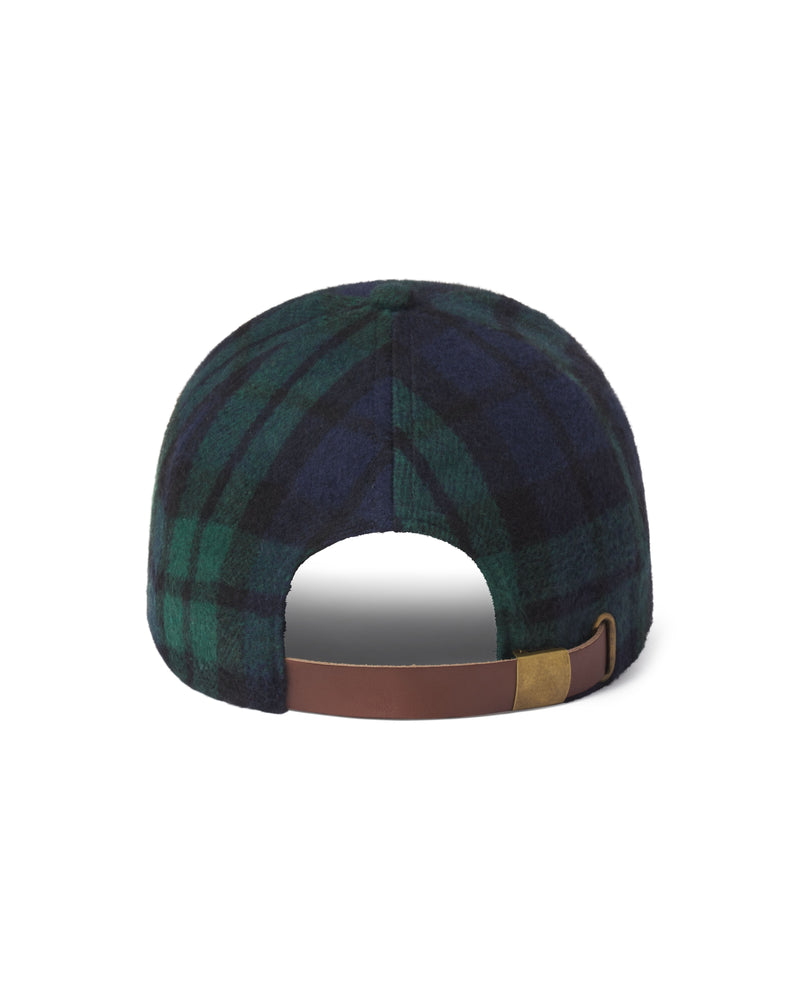 Plaid Strapback Hat