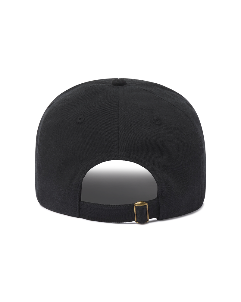 Black strapback hat 2025