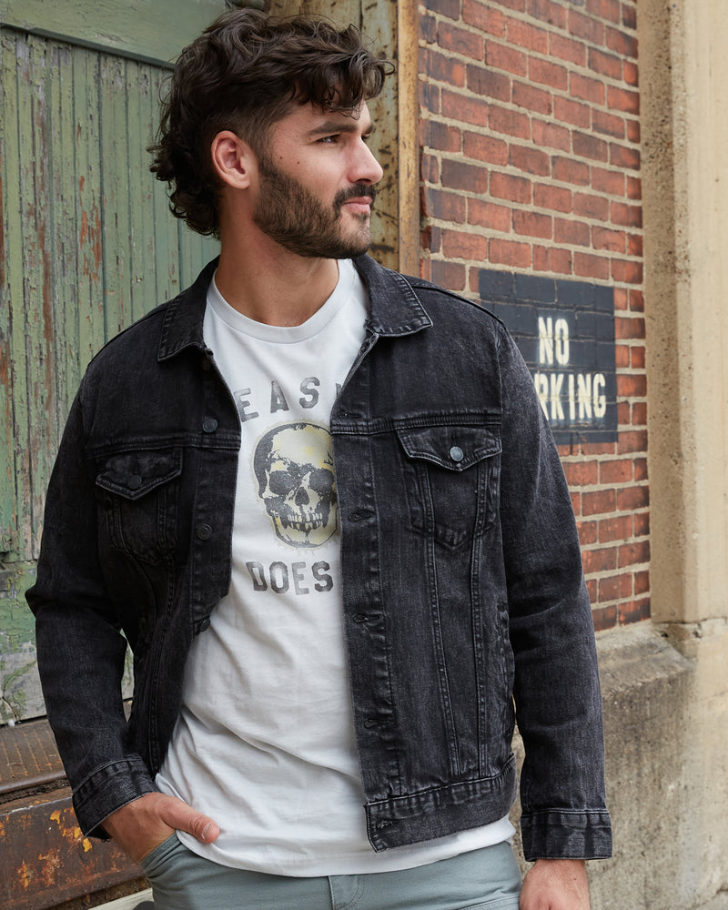 Black jean jacket Clearance