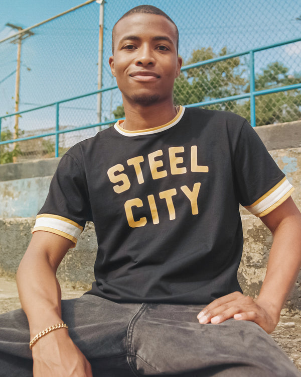 Meddele glide kapacitet T-Shirts – Steel City
