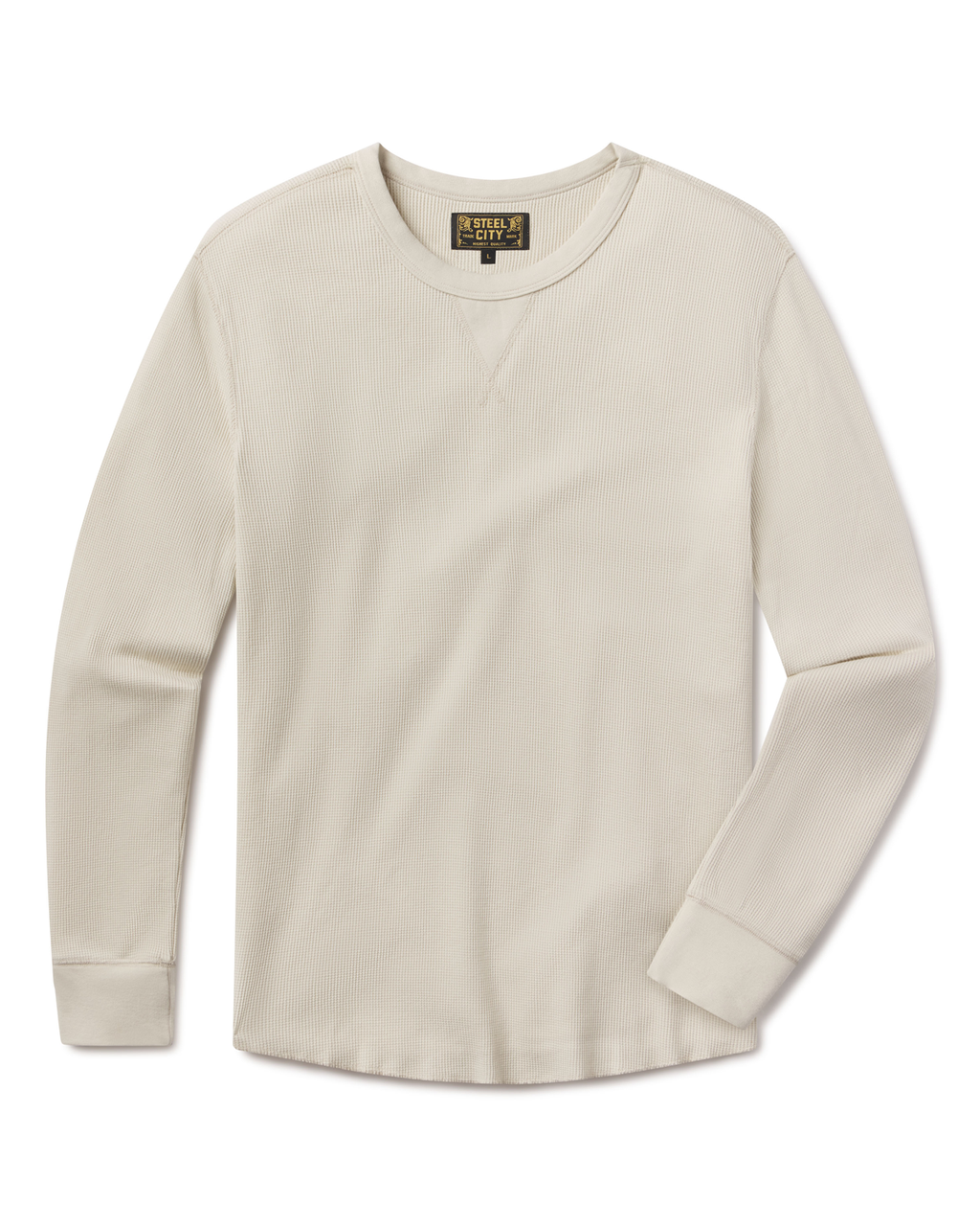 Waffle Long Sleeve Tee | Steel City Brand | Thermal Layering T-Shirt