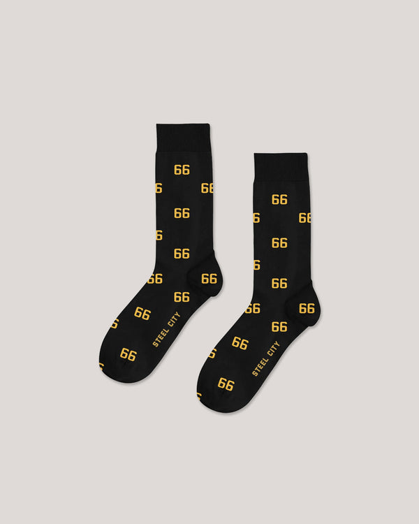 Pittsburgh Steelers Strideline Strapped Fit 2.0 Socks - Steel City