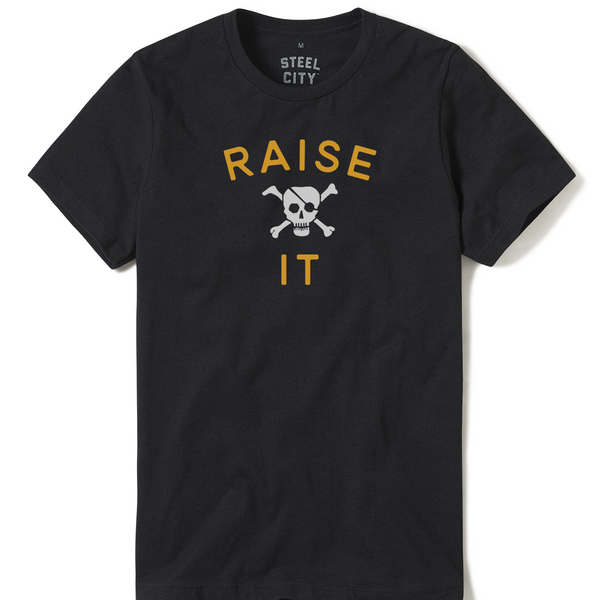 Shirts  Pittsburgh Pirates Raise The Jolly Roger Graphic Tee