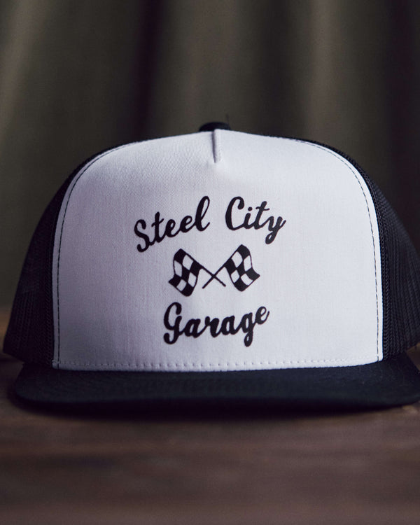 Steel City Garage Trucker Hat | Steel City Brand | The Garage Collection